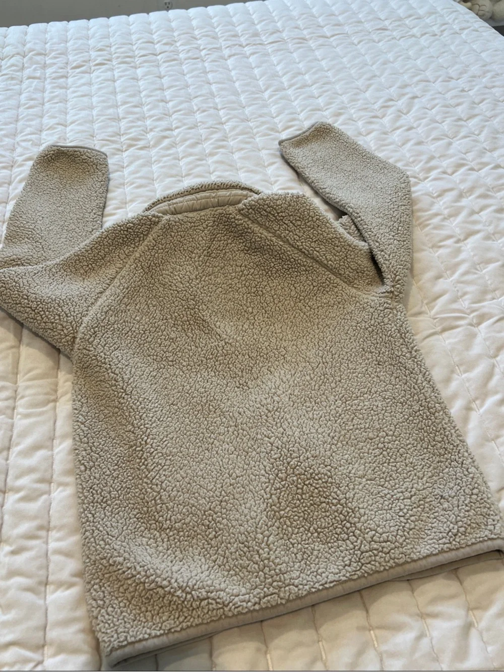 🐚 Columbia Kids Beige Sherpa Jacket (S) -🐚